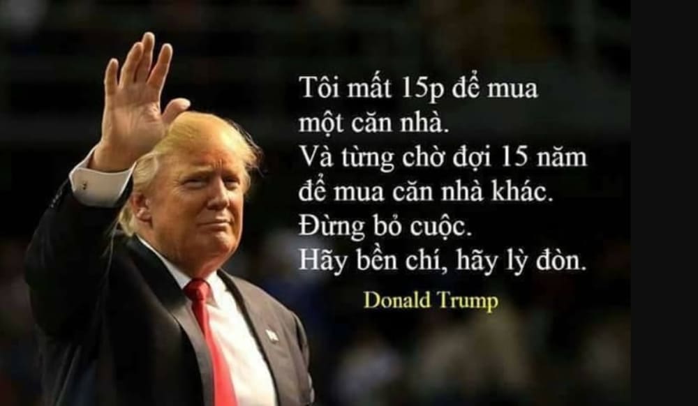 10. Donald Trump (Tổng thống Hoa Kỳ)