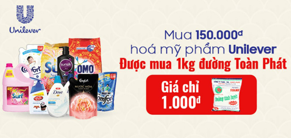 Chiến lược Marketing của Unilever về xúc tiến hỗn hợp (Promotion)