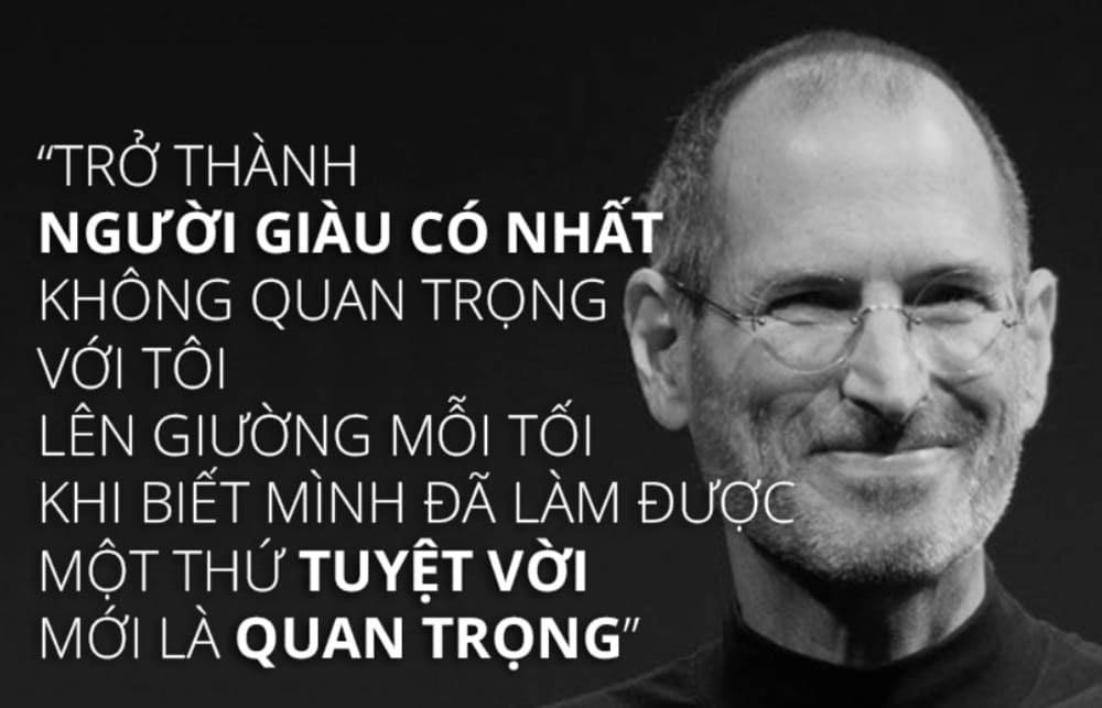 Những câu nói hay của Steve Jobs về tư duy và triết lý cuộc sống