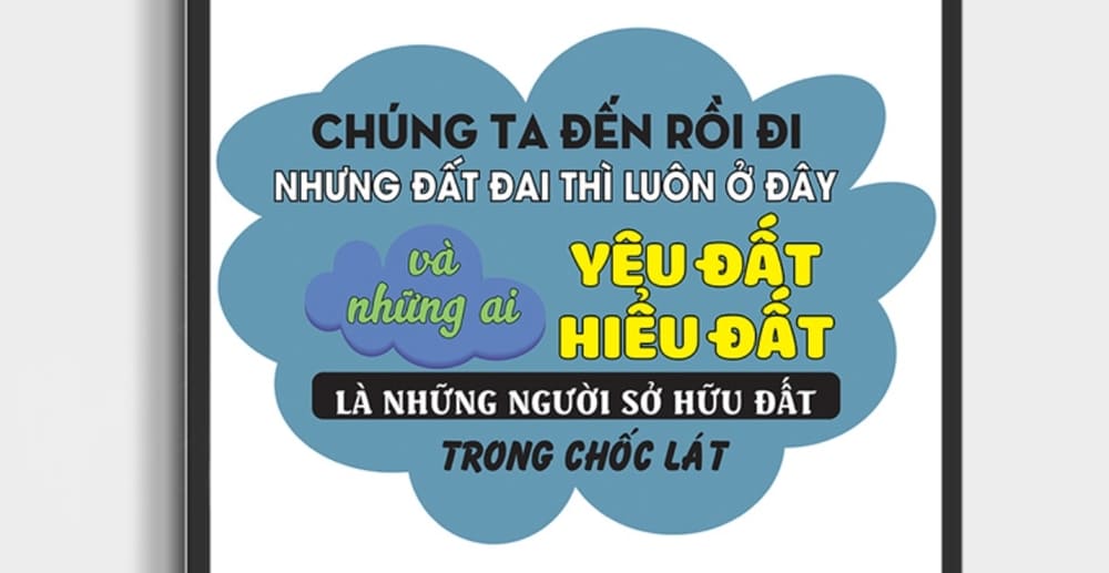 Quá trình tạo nên slogan bất động sản cuốn hút