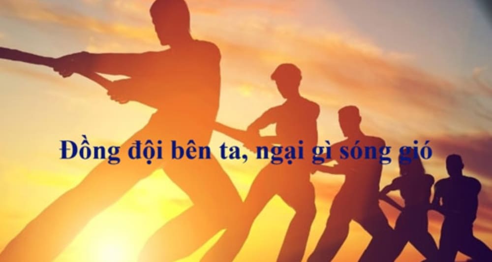 Slogan nhóm hay, thúc đẩy sự kiên trì